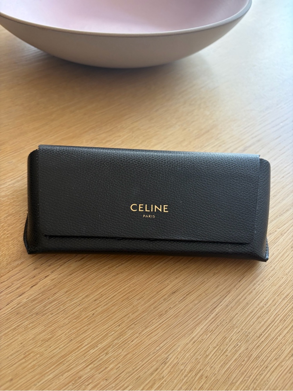 Celine Black Cat-Eye Sunglasses with Black Case - Picture 4 of 4